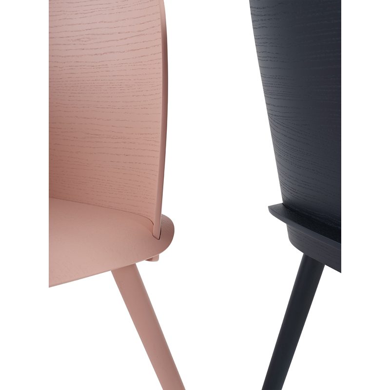 Chaise NERD Rose MUUTO