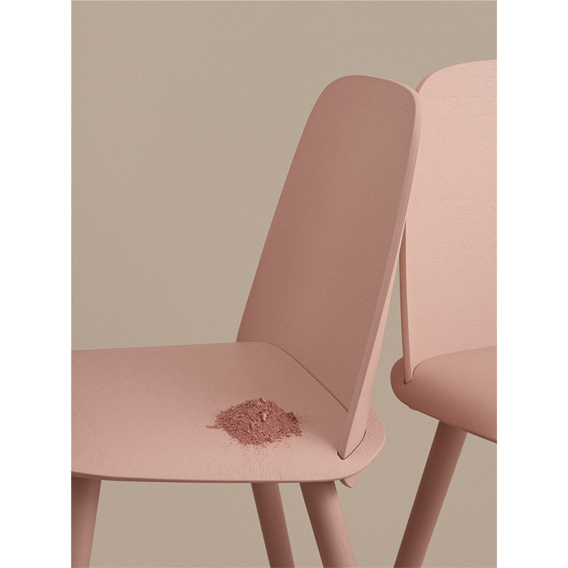 Chaise NERD Rose MUUTO