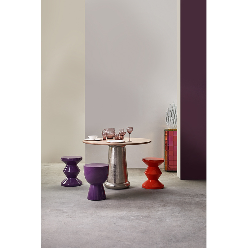 Tabouret TIP TAP Rose clair POLS POTTEN