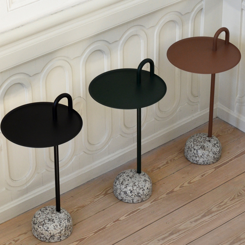 Table d'appoint guéridon BOWLER Vert sapin HAY