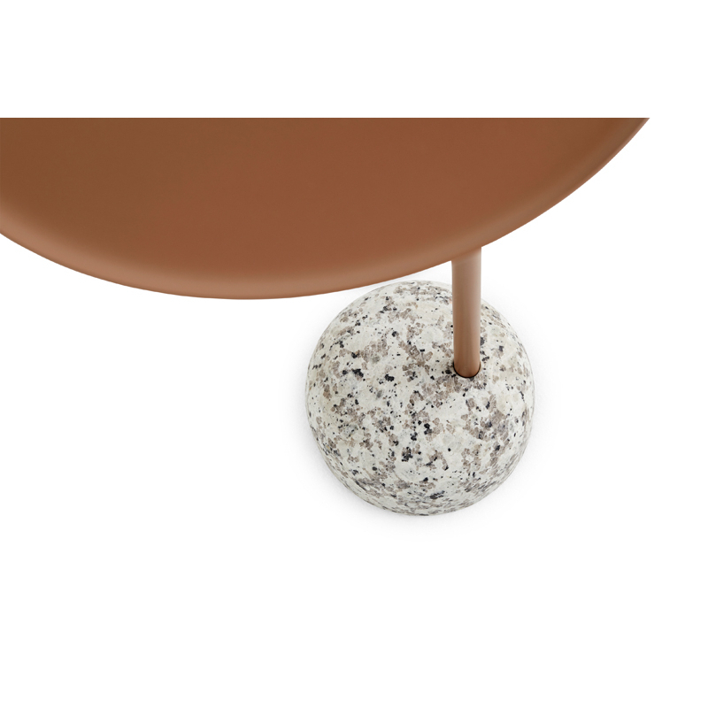 Table d'appoint guéridon BOWLER Brun clair HAY