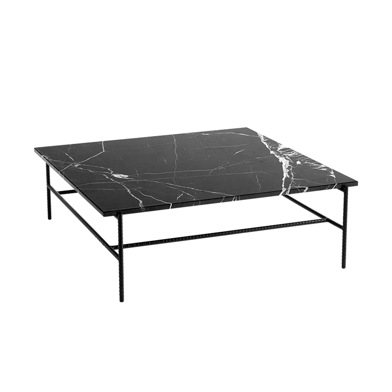 REBAR 100x104 Marbre noir/ noir