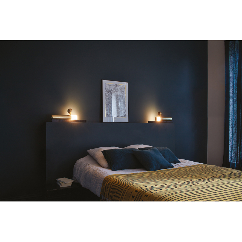 Lampe à poser ISP TABLE Marbre blanc DCW EDITIONS