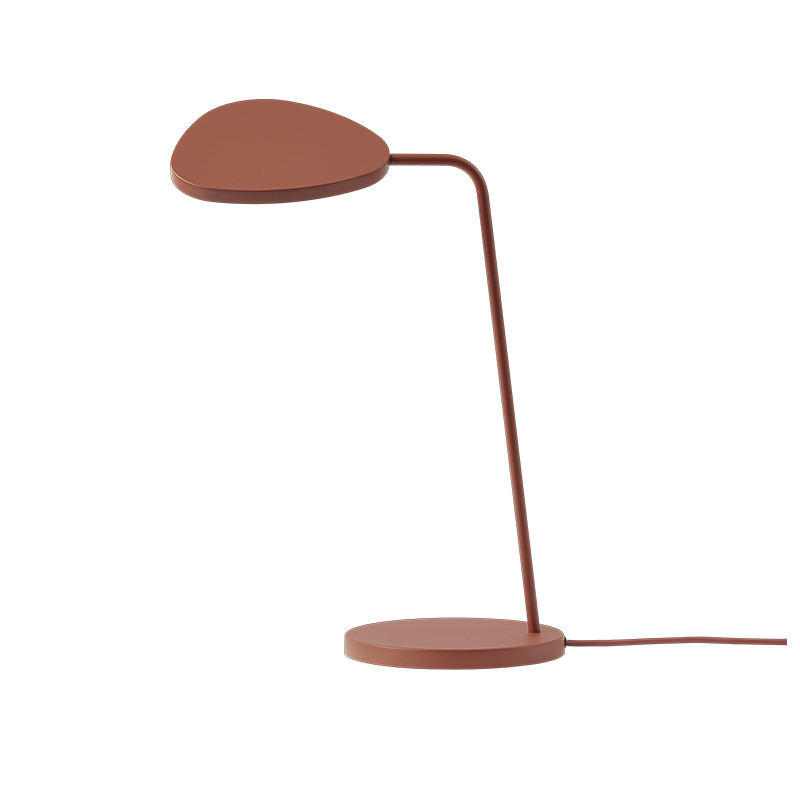 Lampe à poser LEAF TABLE LAMP Brun cuivré MUUTO