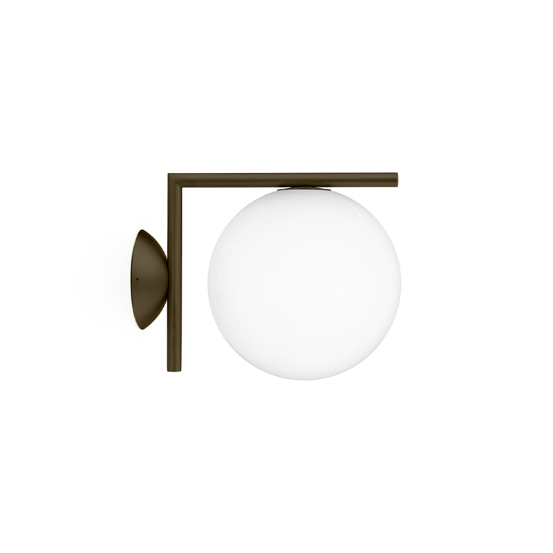 Applique IC C/W1 OUTDOOR Marron profond FLOS