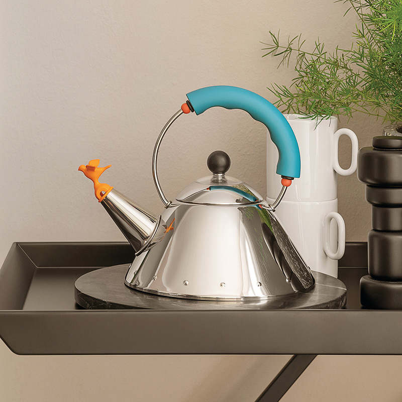 Café & Thé Bouilloire 9093/1 Bleu clair ALESSI