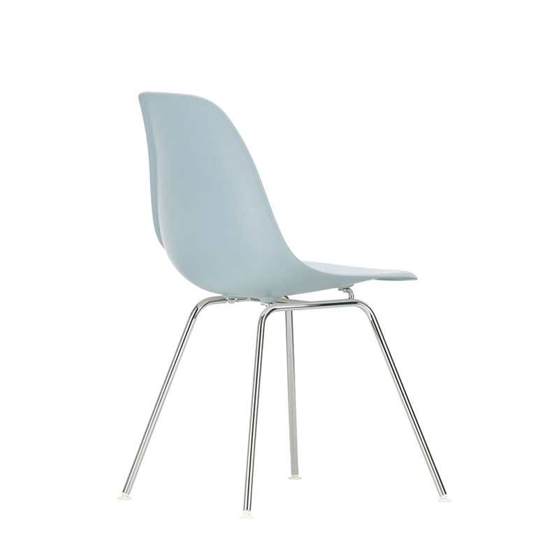 Chaise EAMES PLASTIC CHAIR DSX Gris bleuté RE VITRA