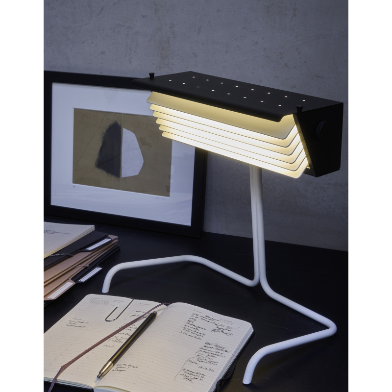Lampe de bureau BINY TABLE Blanc DCW EDITIONS