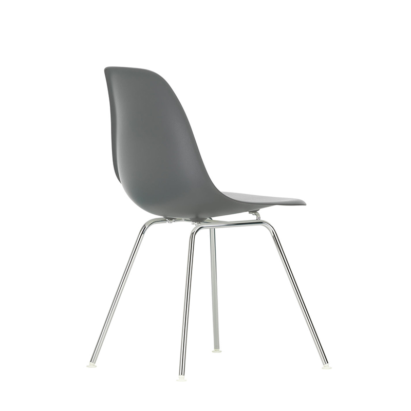 Chaise EAMES PLASTIC CHAIR DSX Gris granit RE VITRA