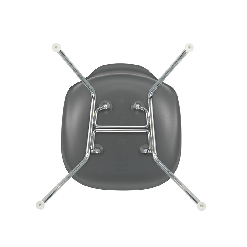 Chaise EAMES PLASTIC CHAIR DSX Gris granit RE VITRA