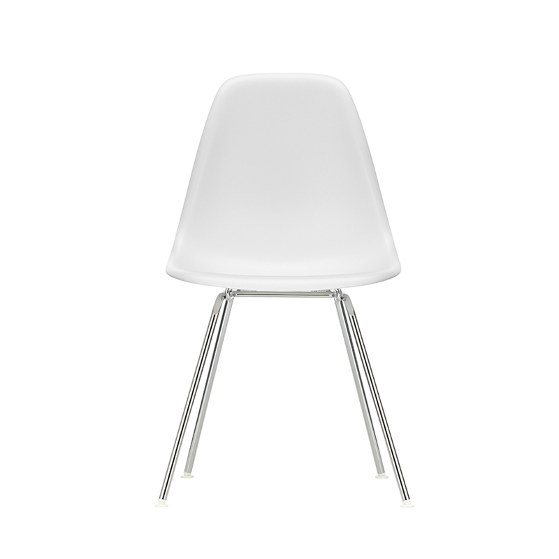 Chaise EAMES PLASTIC CHAIR DSX Cotton white RE VITRA