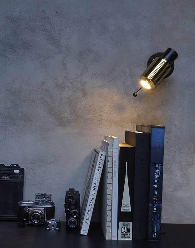 Applique BINY SPOT Noir DCW EDITIONS