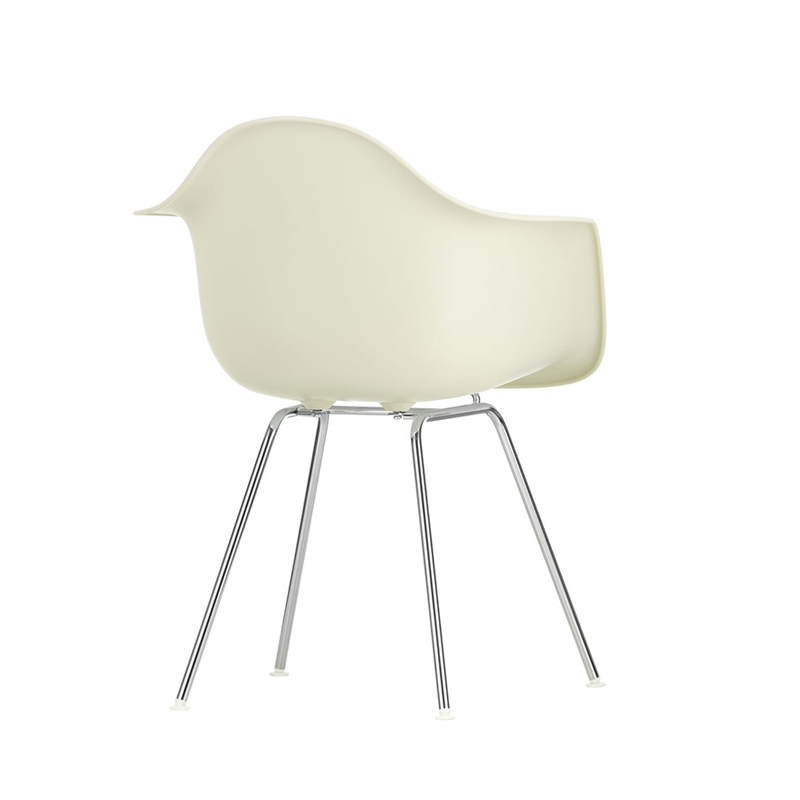 Chaise EAMES PLASTIC ARMCHAIR DAX Gris galet RE VITRA