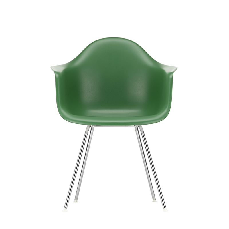 Chaise EAMES PLASTIC ARMCHAIR DAX Vert émeraude RE VITRA