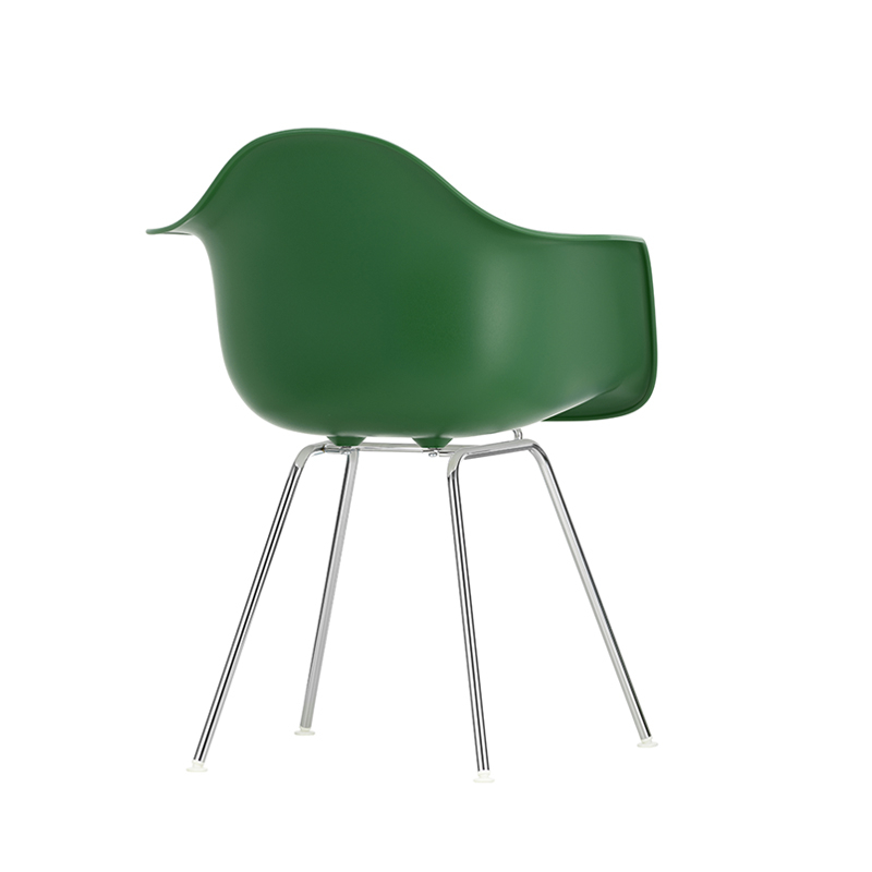 Chaise EAMES PLASTIC ARMCHAIR DAX Vert émeraude RE VITRA