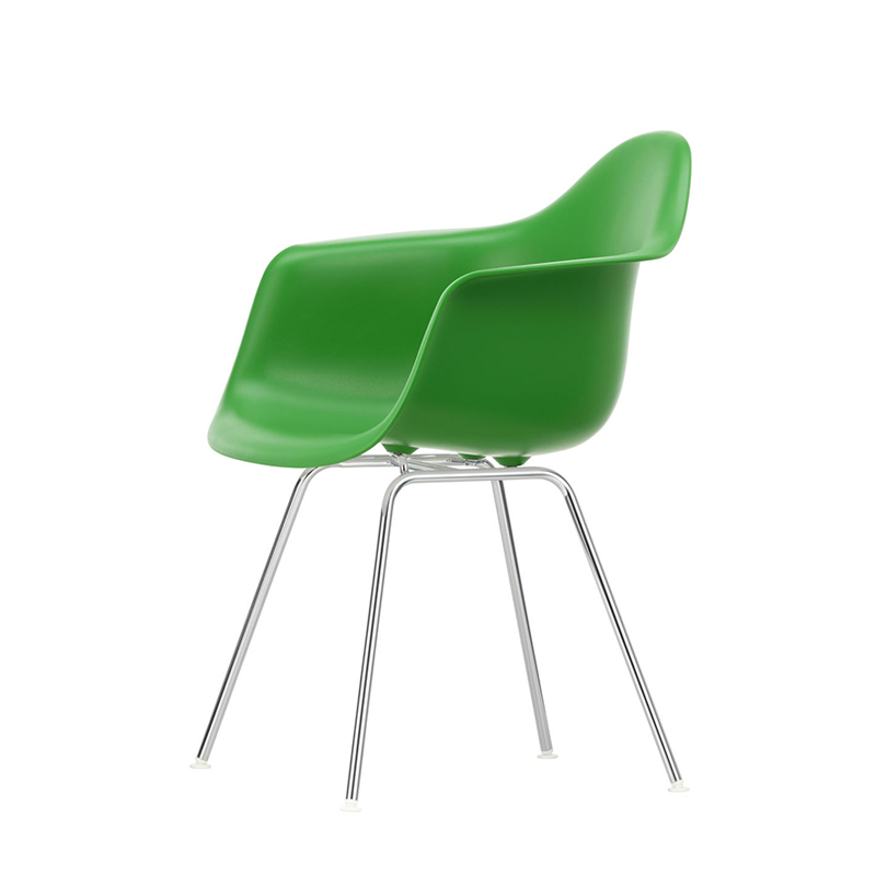 Chaise EAMES PLASTIC ARMCHAIR DAX Vert émeraude RE VITRA