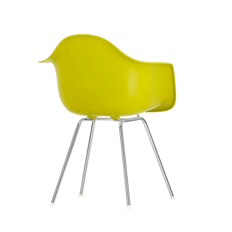 Chaise EAMES PLASTIC ARMCHAIR DAX Moutarde RE VITRA