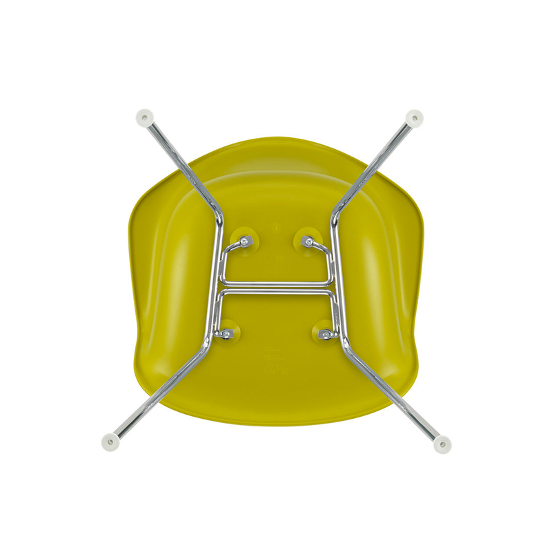 Chaise EAMES PLASTIC ARMCHAIR DAX Moutarde RE VITRA