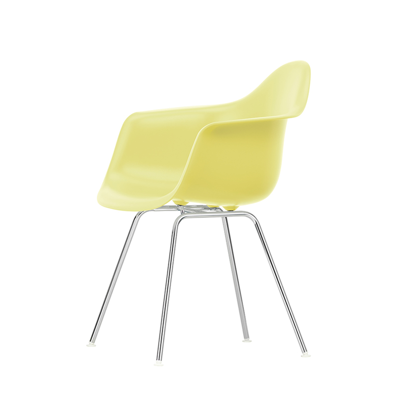 Chaise EAMES PLASTIC ARMCHAIR DAX Citron RE VITRA