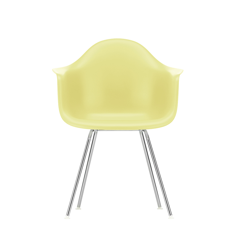 Chaise EAMES PLASTIC ARMCHAIR DAX Citron RE VITRA