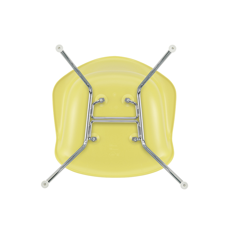Chaise EAMES PLASTIC ARMCHAIR DAX Citron RE VITRA