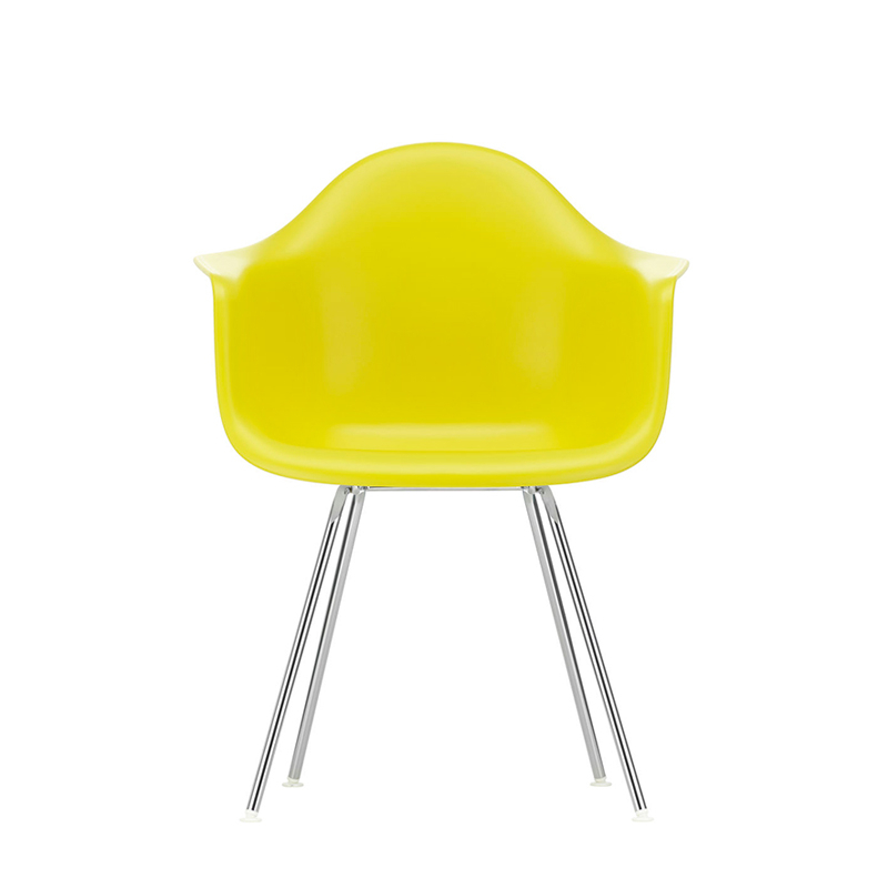 Chaise EAMES PLASTIC ARMCHAIR DAX Citron RE VITRA