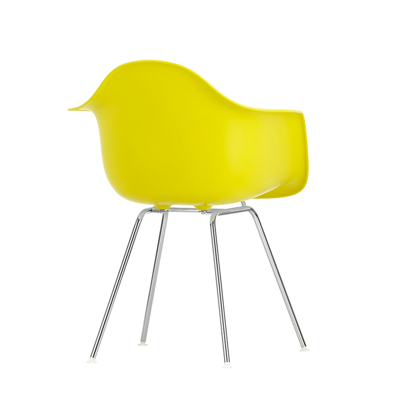 Chaise EAMES PLASTIC ARMCHAIR DAX Citron RE VITRA