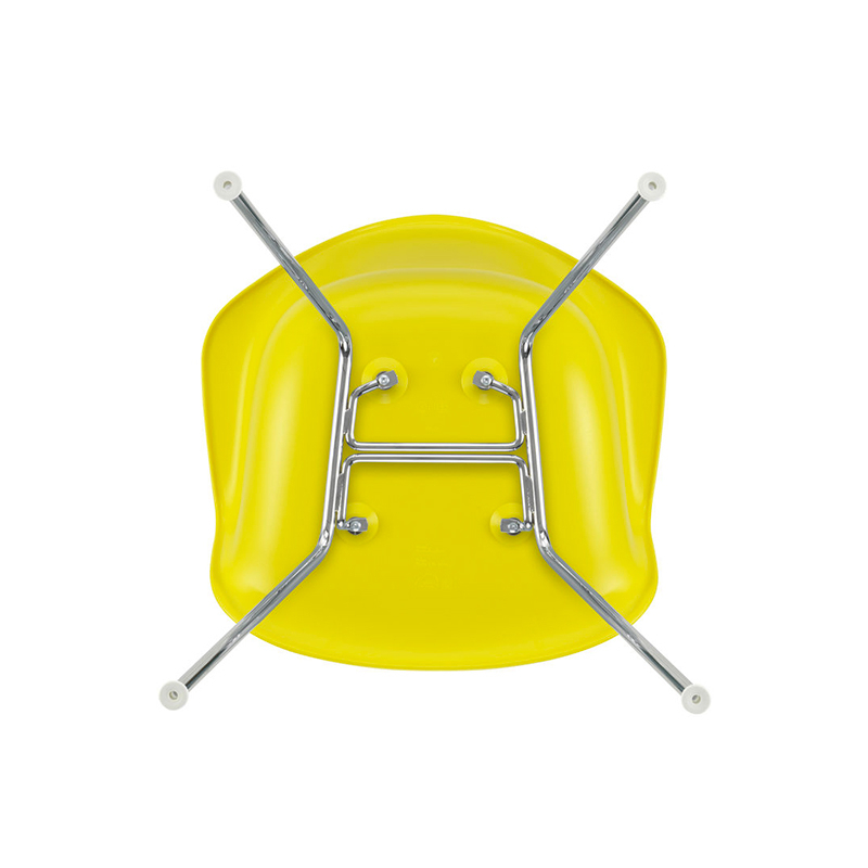 Chaise EAMES PLASTIC ARMCHAIR DAX Citron RE VITRA