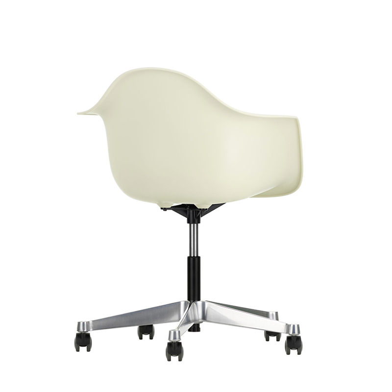 Fauteuil de bureau EAMES PLASTIC ARMCHAIR PACC Gris galet RE VITRA