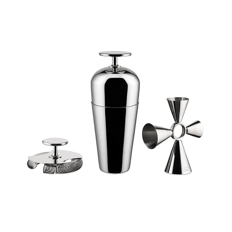 Accessoire de cuisine Coffret cocktail THE TENDING BOX Inox ALESSI