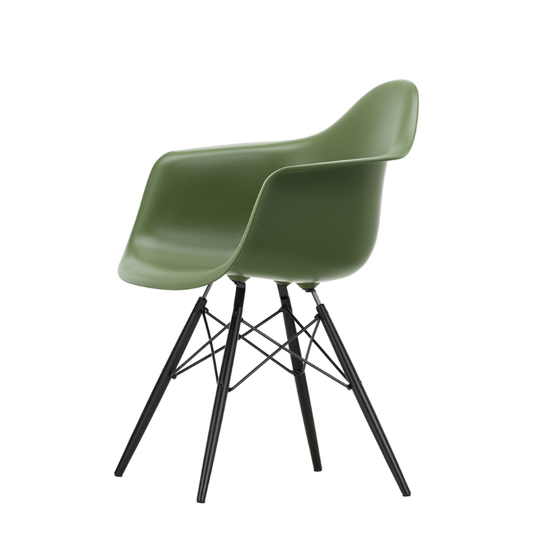 Chaise EAMES PLASTIC ARMCHAIR DAW Forêt RE VITRA