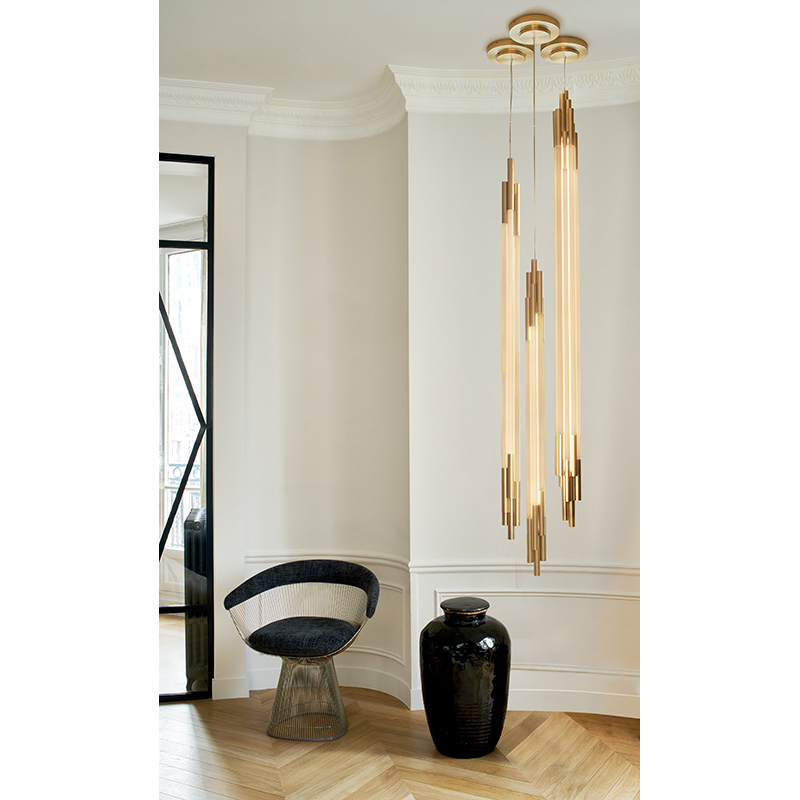 Suspension ORG P VERTICAL Laiton DCW EDITIONS
