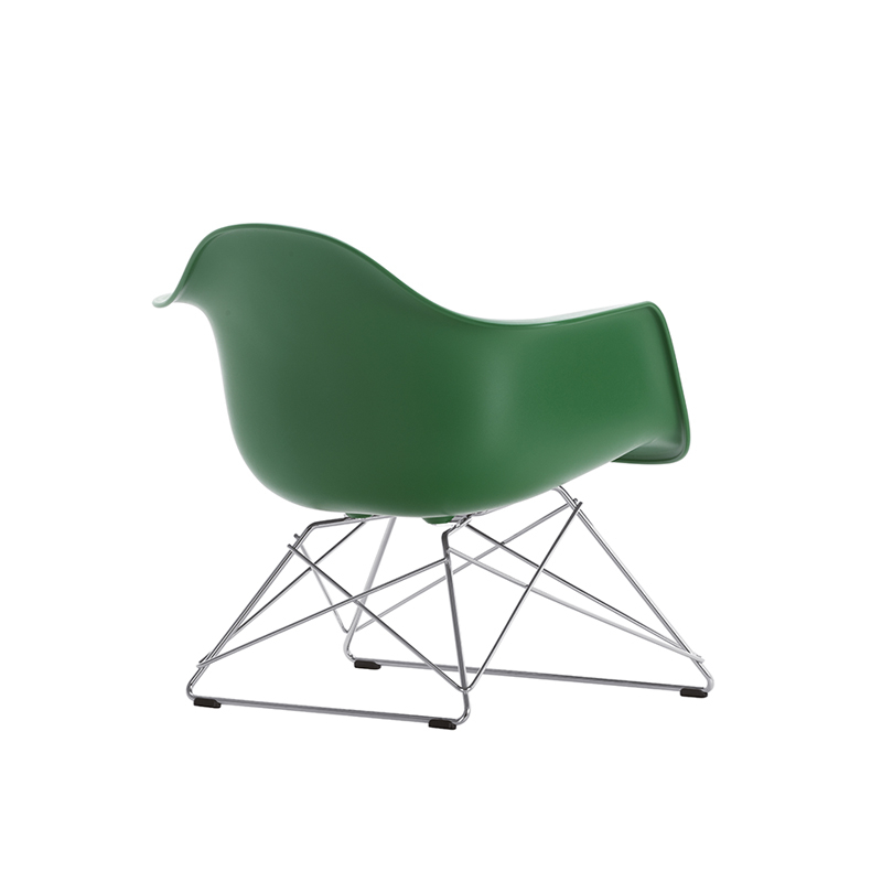 Fauteuil EAMES PLASTIC ARMCHAIR LAR Vert émeraude RE VITRA