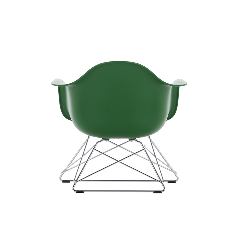 Fauteuil EAMES PLASTIC ARMCHAIR LAR Vert émeraude RE VITRA