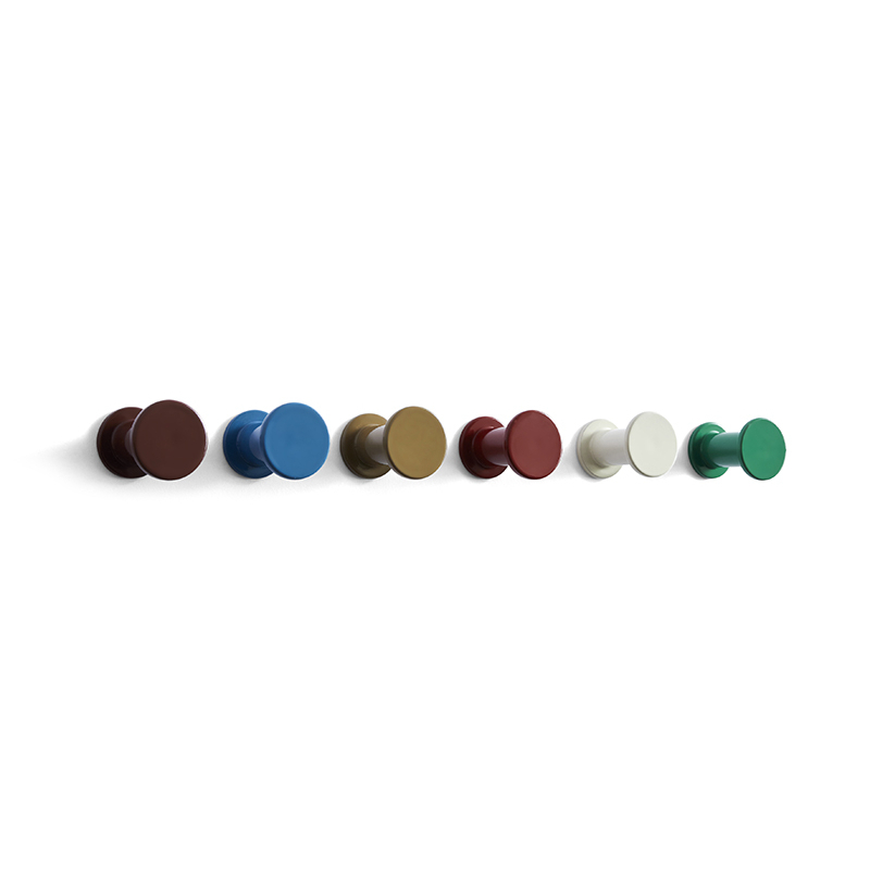 Patère Design Set de 2 patères BOLT Vert HAY