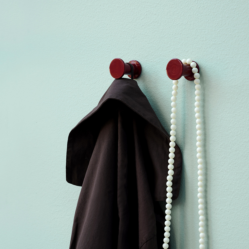 Patère Design Set de 2 patères BOLT Marron clair HAY