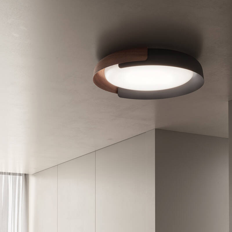 Plafonnier DALA Sable / cuivre  KDLN