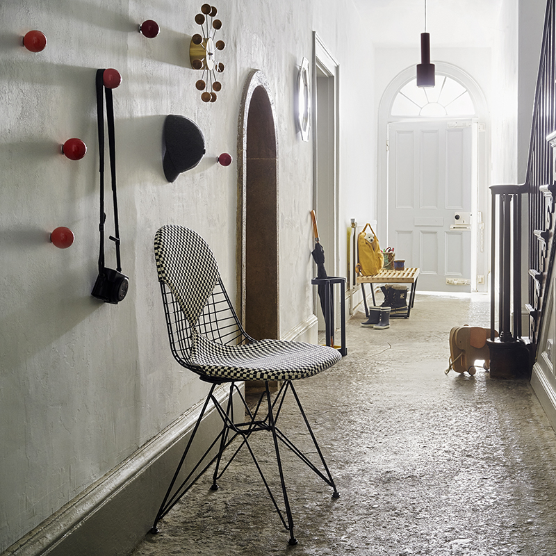Patère Design Set de 3 patères COAT DOTS Rouge VITRA