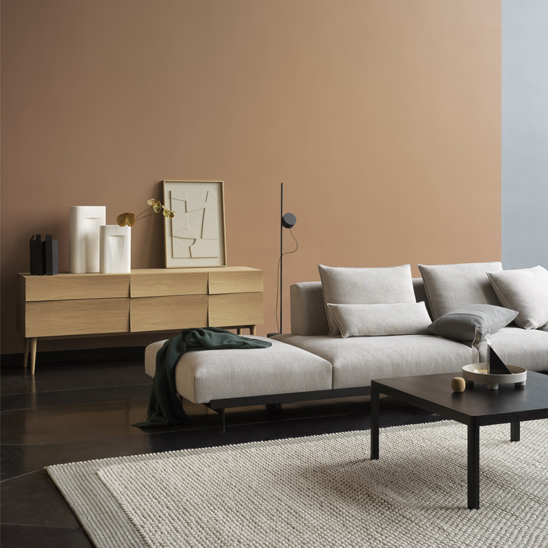 Vase Vase RIDGE Blanc cassé MUUTO