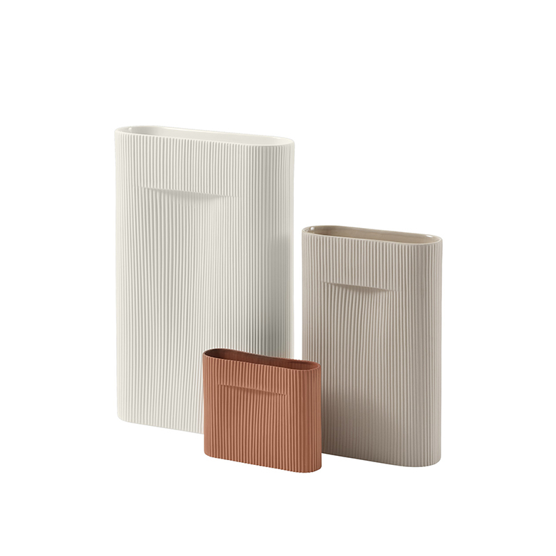 Vase Vase RIDGE Beige MUUTO