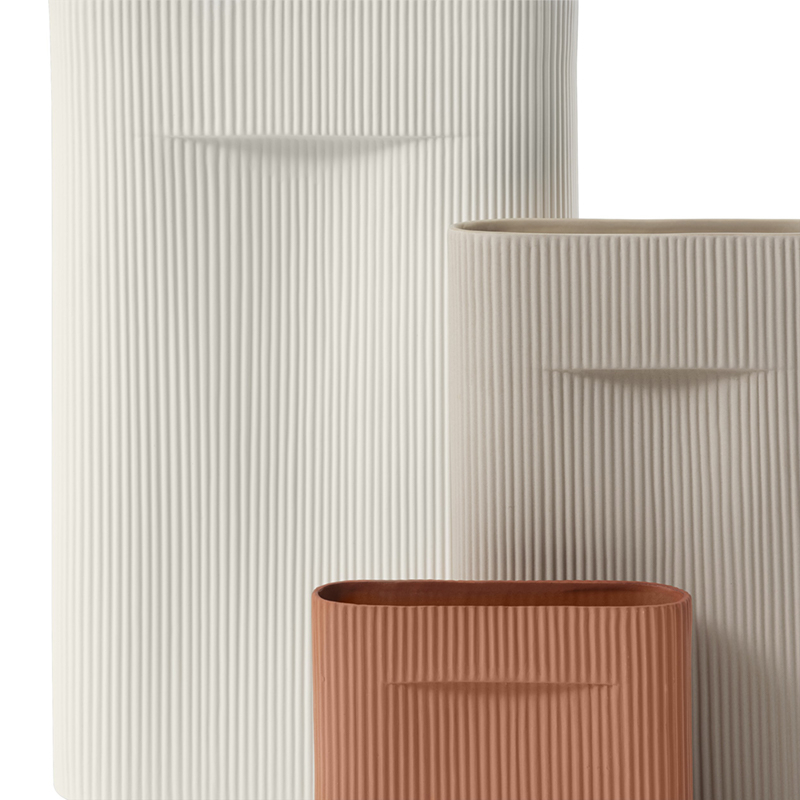 Vase Vase RIDGE Beige MUUTO