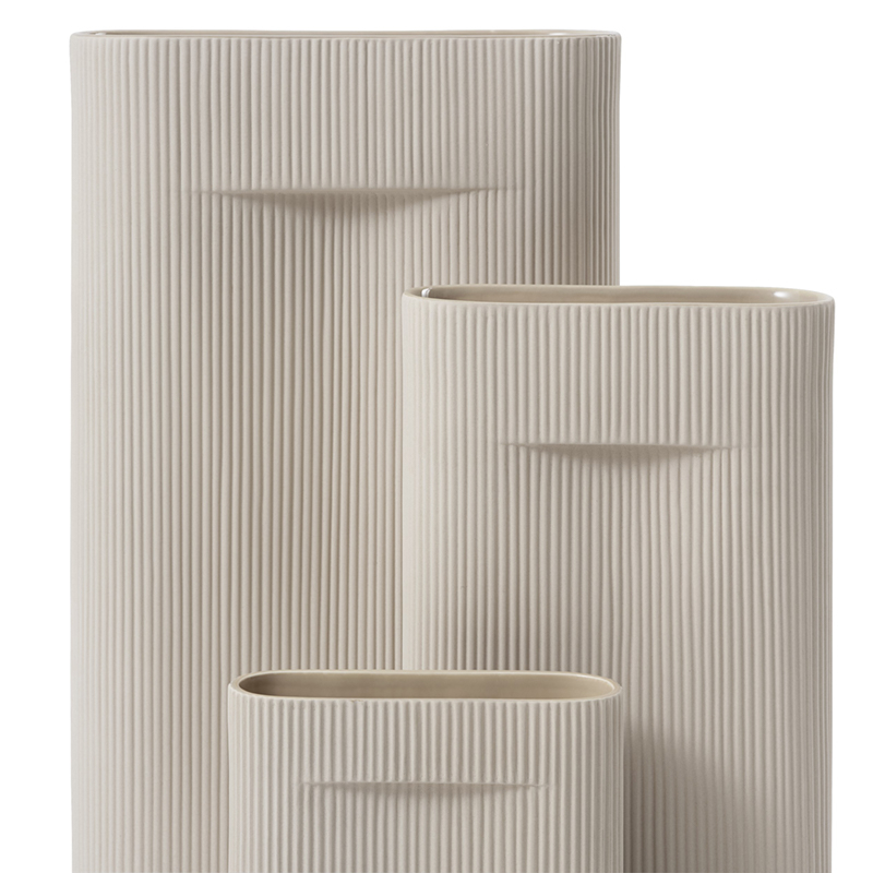 Vase Vase RIDGE Beige MUUTO