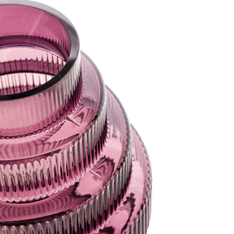 Vase Vase STEPS S Violet foncé POLS POTTEN