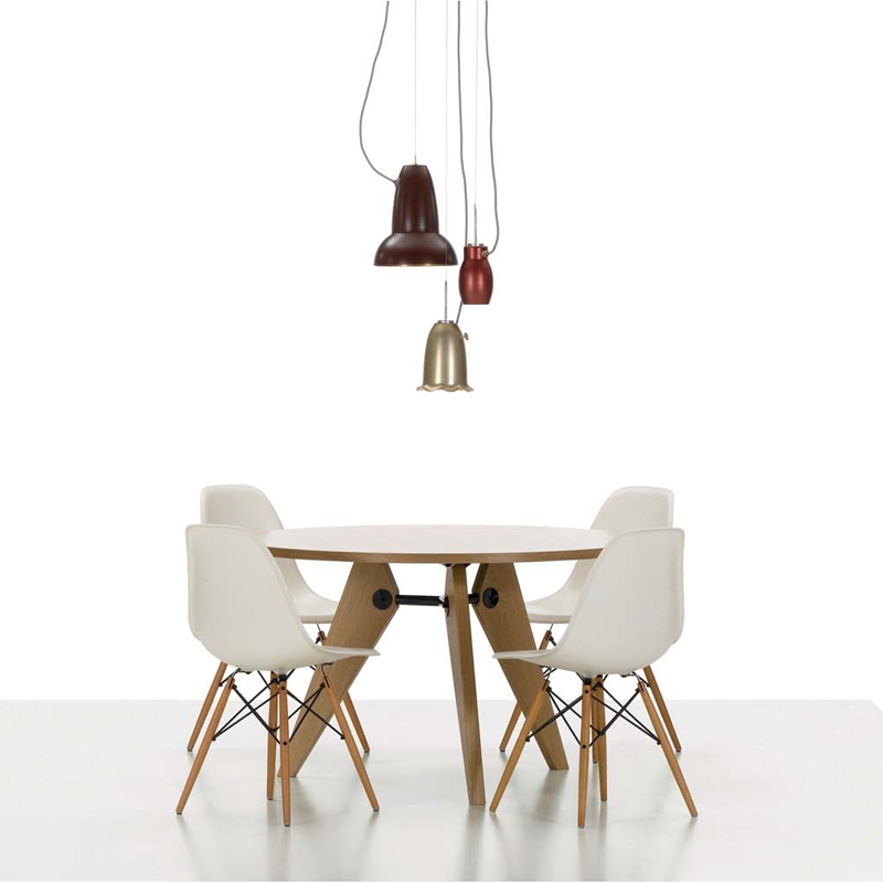 Table GUERIDON 105 Noyer VITRA