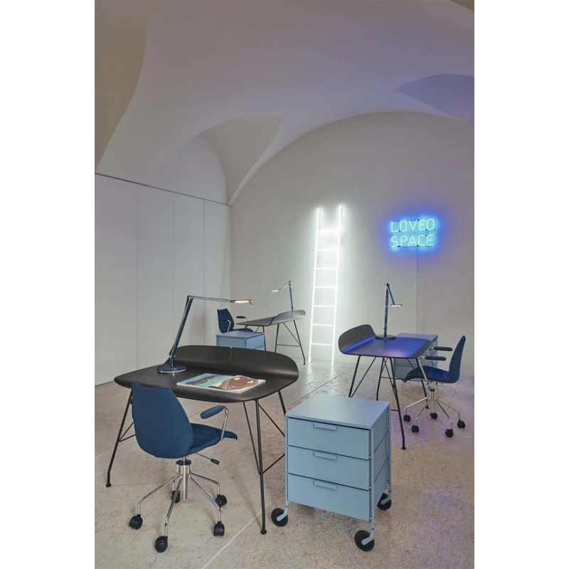 Bureau EARL OF WOOD Noir KARTELL