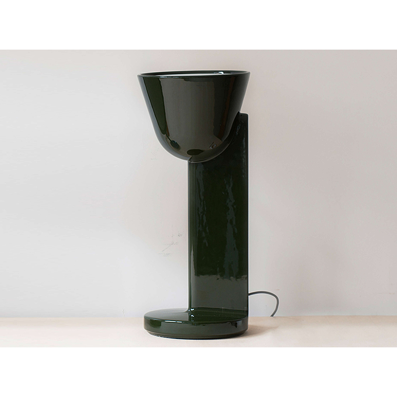 Lampe à poser CÉRAMIQUE UP Vert mousse FLOS