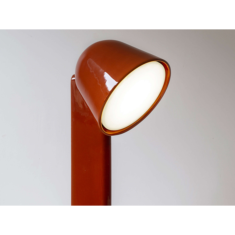 Lampe à poser CÉRAMIQUE SIDE Rouge rouille  FLOS