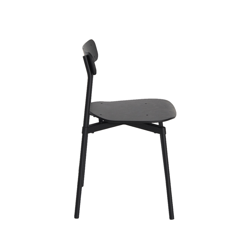 Chaise FROMME Bois Noir PETITE FRITURE