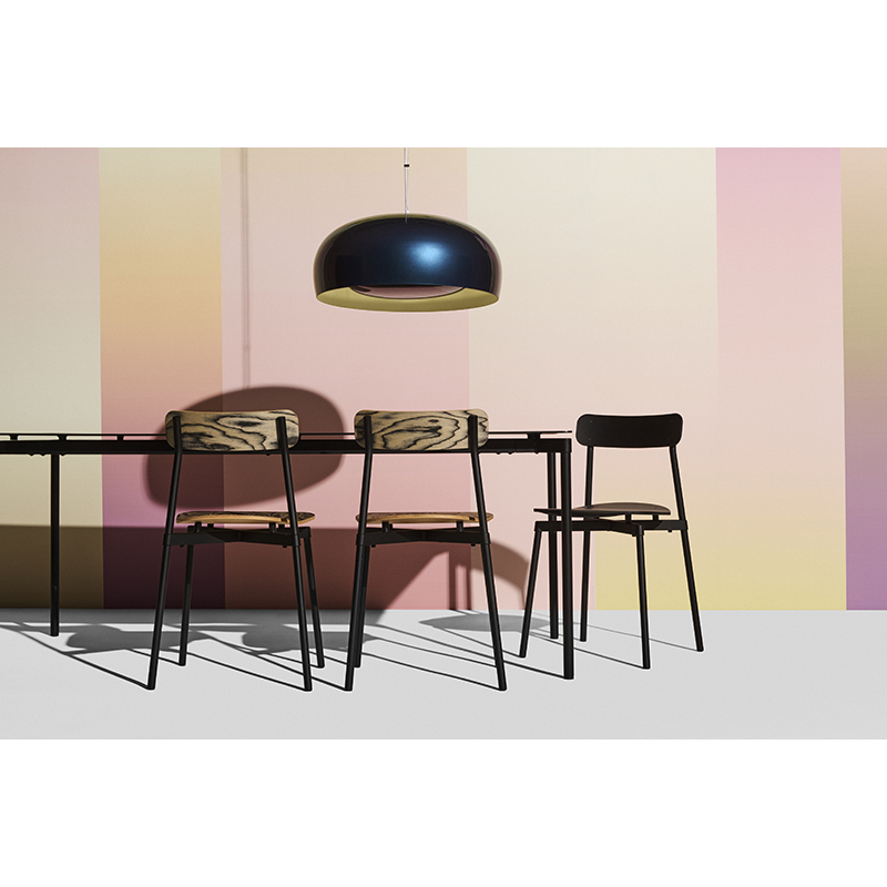 Chaise FROMME Bois Noir PETITE FRITURE