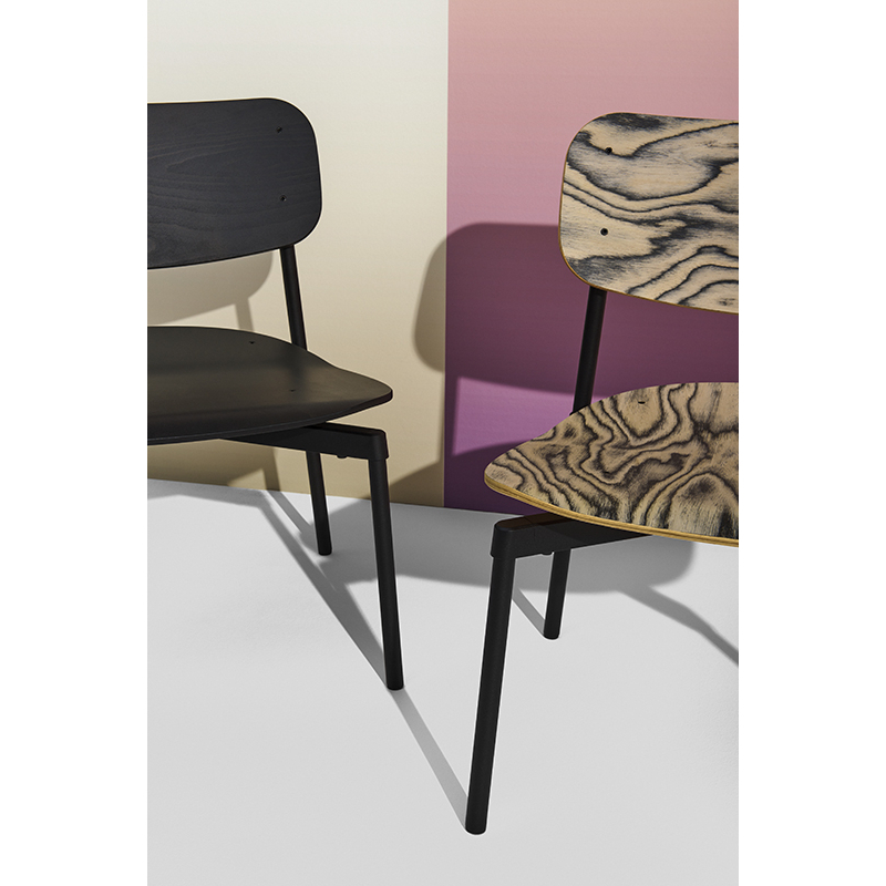 Chaise FROMME Bois Noir PETITE FRITURE